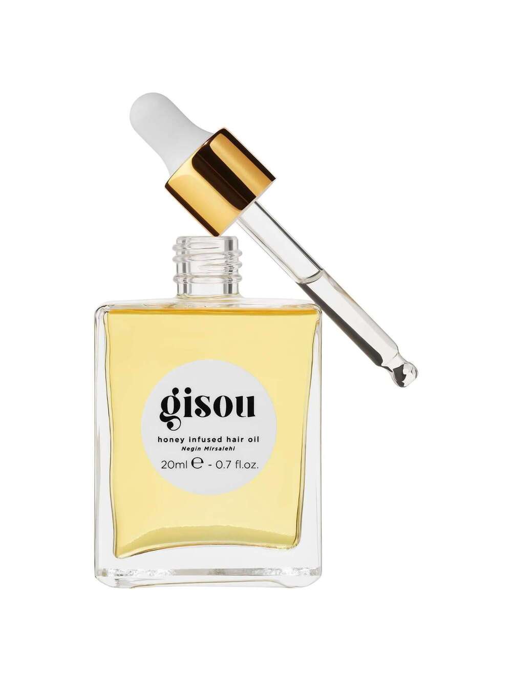 $25 Gisou Mini Honey Infused Hair Oil 0.7 Oz/ 20 ML